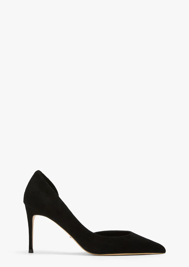 Paris Black Suede